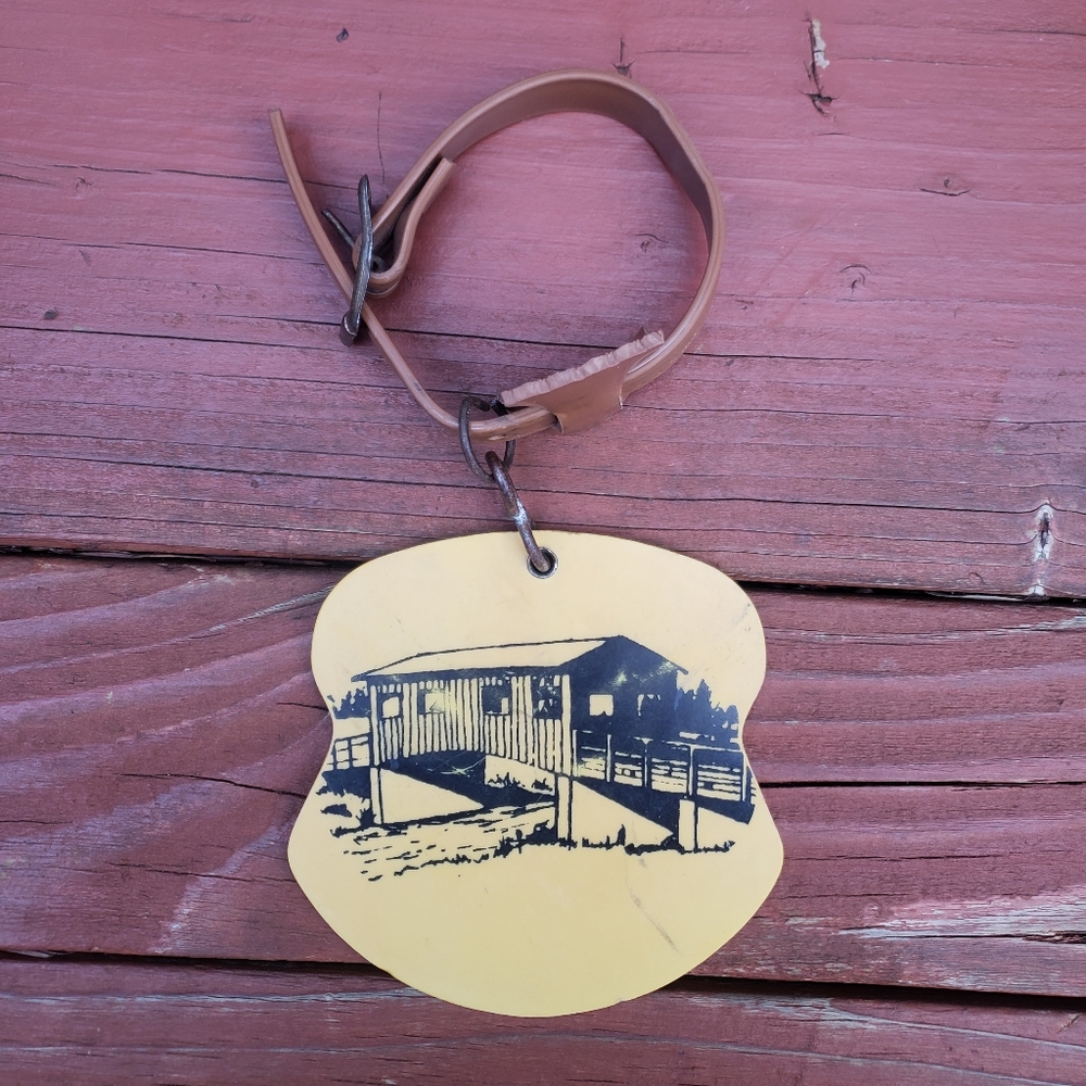 Ranch Hills Golf Course - Mulino, Oregon - Plastic Golf Bag Tag & Loop